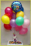 Ankara Akvaryum AVM iek yolla 25 adet uan balon ve 1 kutu ikolata hediye