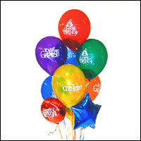 Ankara Bilkent Center AVM iek yolla , iek gnder , ieki 21 adet renkli uan balon hediye rn