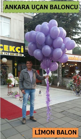 Ankara 50 adet istenilen renkte uan balon Ankara Karum i ve alveri merkezi AVM ucuz iek gnder